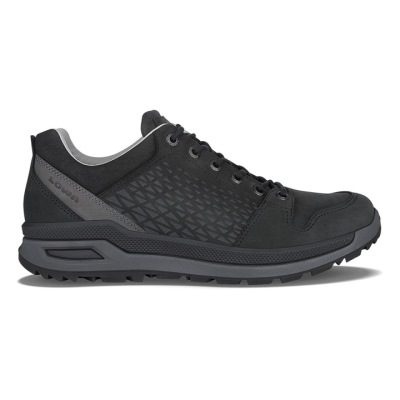 Lowa Strato Evo LL Lo Heren - Wandelschoenen Zwart HBIPQW312